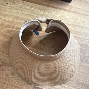 Elegant Brown Women's Sun Visor